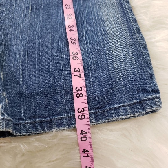 Lane Bryant denim distressed pants size 16 - Picture 5 of 7